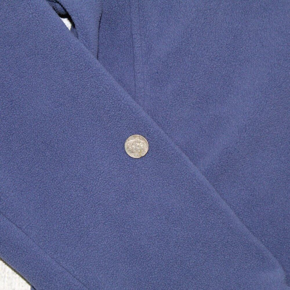 Cabelas Fleece Jacket Womens Large Full Zip Mock Neck - Picture 7 of 8